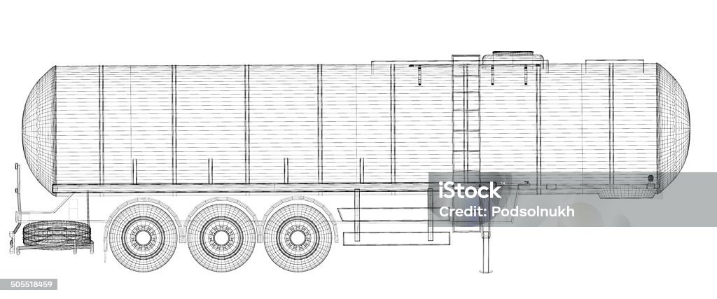 タンカートラック絶縁 - ガソリンのロイヤリティフリーストックフォト