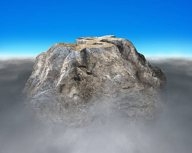istock Money symbol shape rocky mountain 505518537
