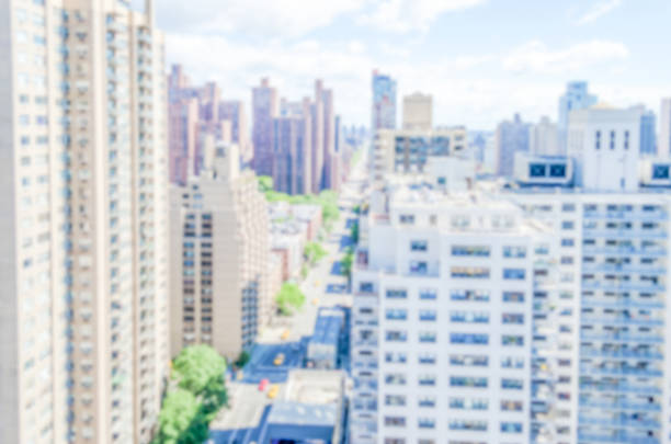istock Defocused background with the Upper East Side in NYC 505519700