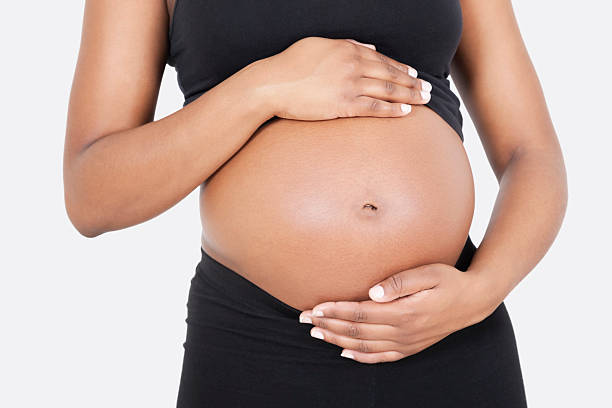 istock Pregnant woman at home 505521305