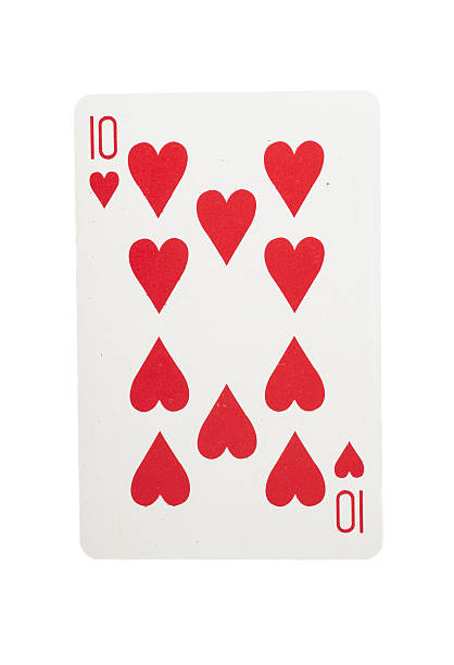 istock Ten of hearts playing card 505522501