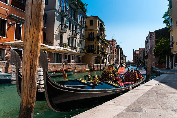 istock Venetian gondola, Venice, Italy. 505522793