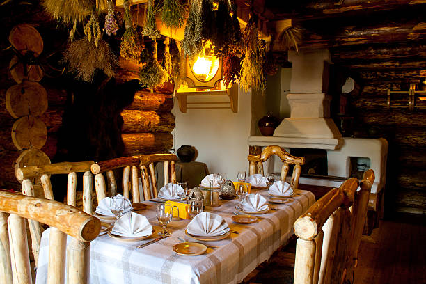 istock interior of the restaurant 505522797