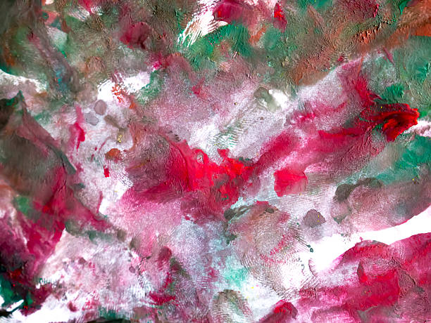 istock Watercolor abstract hand painted background 505527180