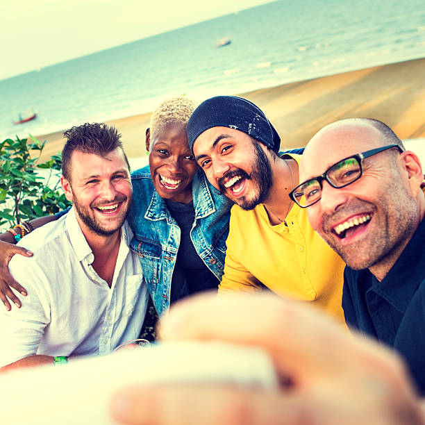 istock Diversity Friends Selfie Photo Togetherness Concept 505529558