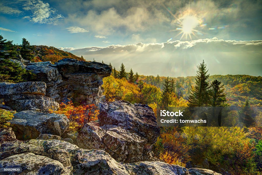 Dolly Sods, WV West Virginia - US State Stock Photo