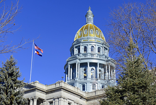 Colorado State Capitol Building, home of the General Assembly, Denver.
