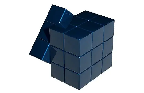 blue magic cube