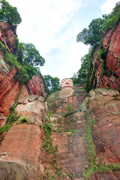 istock Giant buddha in leshan,sichuan,china 505535335