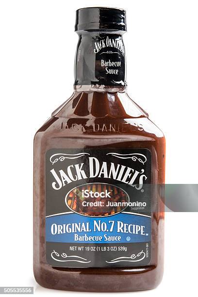 Kort leven last Competitief Jack Daniels Original No 7 Recipe Barbecue Sauce Stock Photo - Download  Image Now - Label, Barbeque Sauce, Barbecue - Meal - iStock