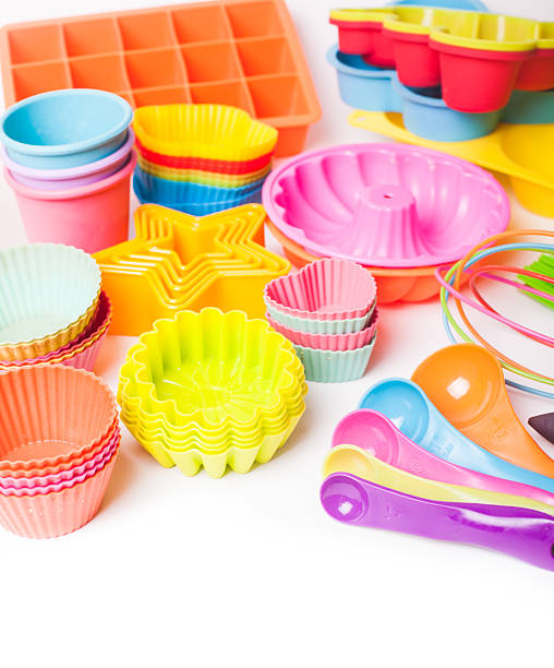 istock Rainbow silicone confectionery utensils 505536098