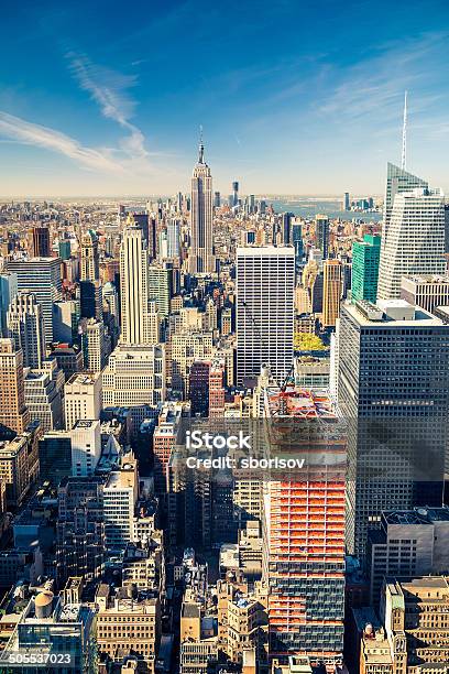 Manhattan Aerial View Stock Photo - Download Image Now - Adulation, Aerial View, Architecture