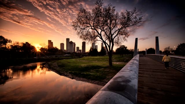 Houston Bayou Sunrise