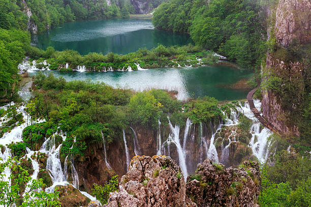 istock Waterfalls in Plitvice National Park, Croatia 505537707