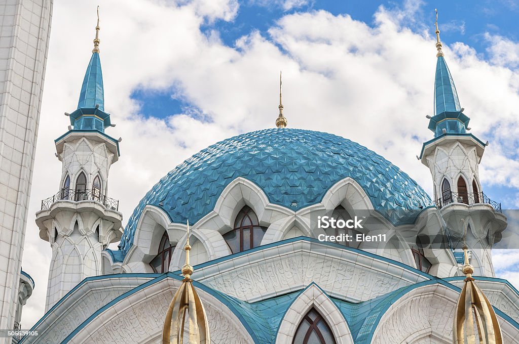 The Kul Sharif Mosque in Kazan Kremlin, Tatarstan, Russia The Kul Sharif Mosque in Kazan Kremlin, Tatarstan, RussiaThe Kul Sharif Mosque in Kazan Kremlin, Tatarstan, Russia Architecture Stock Photo