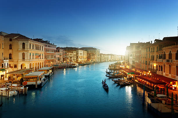 istock Grand Canal in sunset time, Venice, Italy 505547497