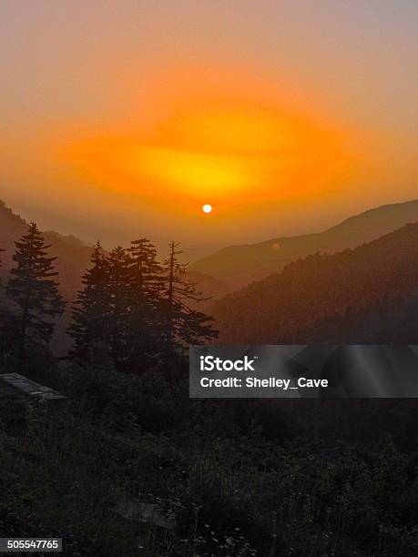 Smoky Mountain Sunset Stock Photo - Download Image Now - Appalachia, Great Smoky Mountains, Great Smoky Mountains National Park