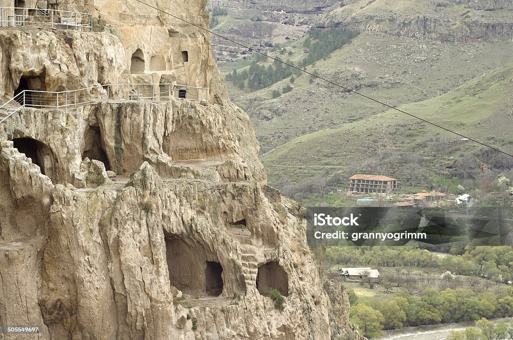 cave city-monastery Vardzia, Samtskhe-Javakheti, Georgia Ancient Stock Photo