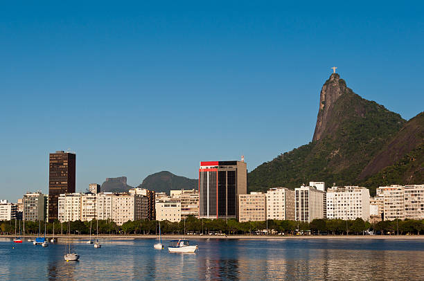 istock Rio de Janeiro Skyline with Corcovado 505551235