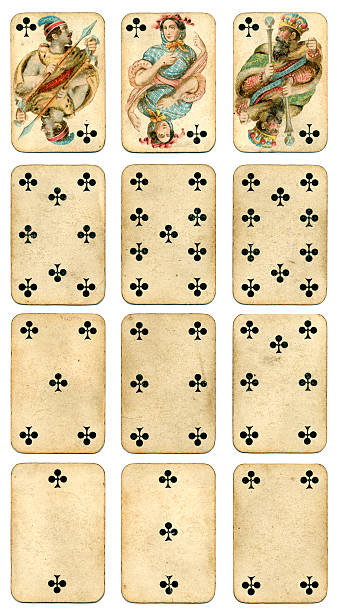 istock Clubs suit Four Continents playing cards by Dondorf 1900 505551481