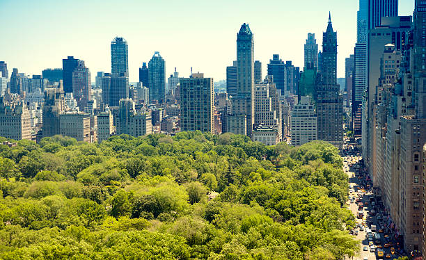 istock Central Park and Skyline, NYC. Aerial View 505553125