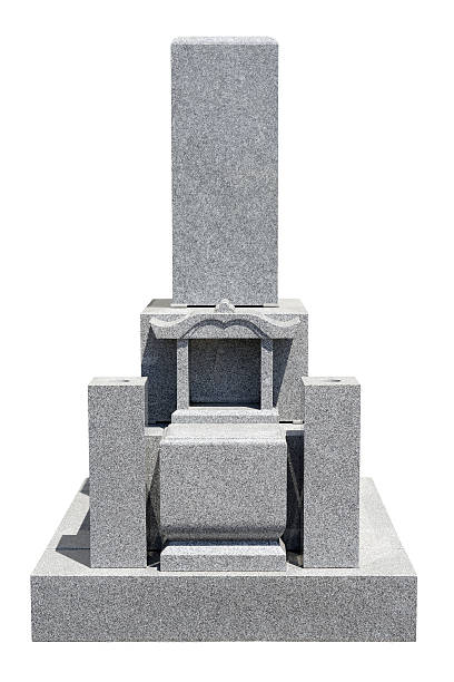 istock Japanese blank tombstone 505562089