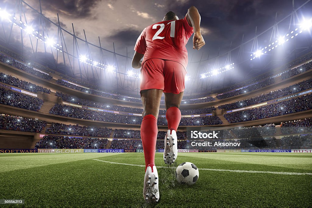 Jogador de futebol - Foto de stock de 20 Anos royalty-free