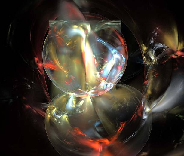 istock digital fractal on black 505563105