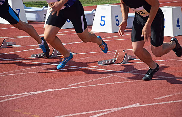 istock Runners at the starting line 505565185