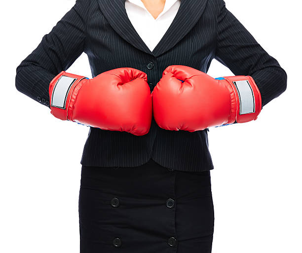 Boxing business concept