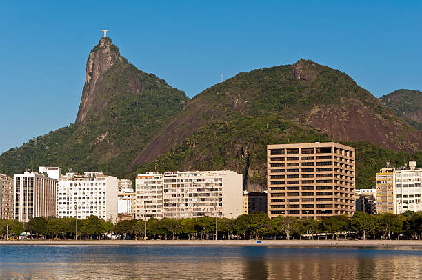 istock Rio de Janeiro Urban Area with Corcovado 505567135