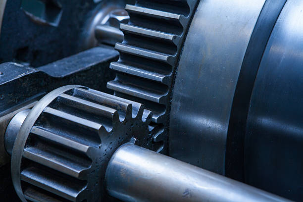 istock Industry Gear Machine Cog, business cooperation, teamwork and time concept 505567829