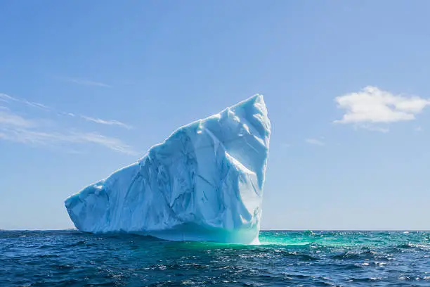 Photo of Newfoundland Pointed Iceberg