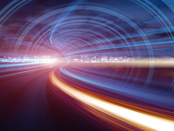 istock Abstract Speed motion in highway tunnel 505574170