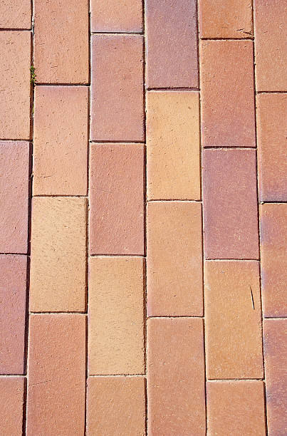 istock Brown ceramic tiles on street 505575702