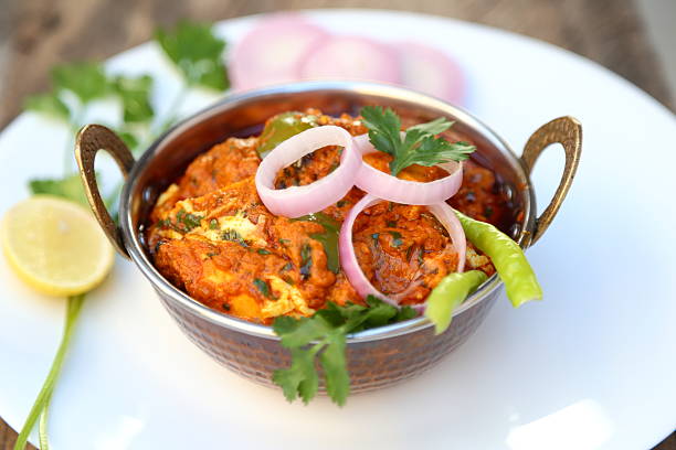istock Butter chicken curry or Indian style cottage cheese curry 505576622