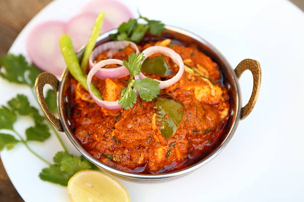 istock Butter chicken curry or Indian style cottage cheese curry 505578240