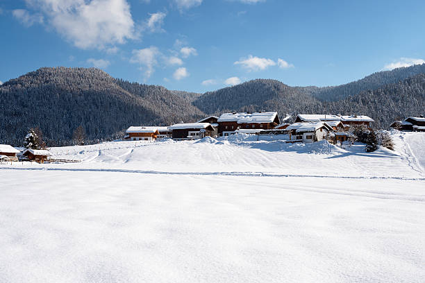 istock Village in Bavarian Alps 505582495