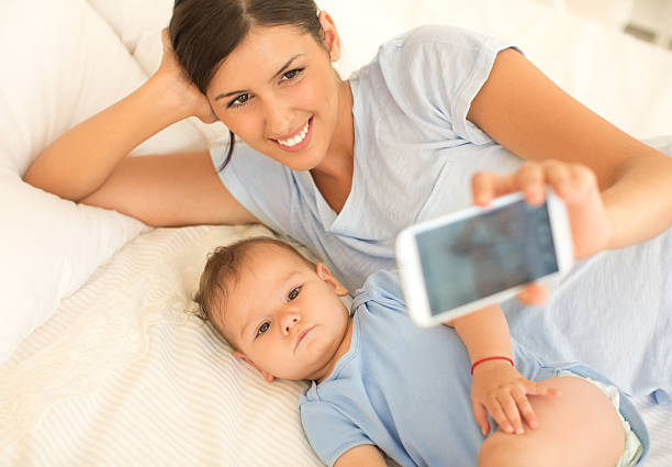 istock Mother with her baby boy. 505582937