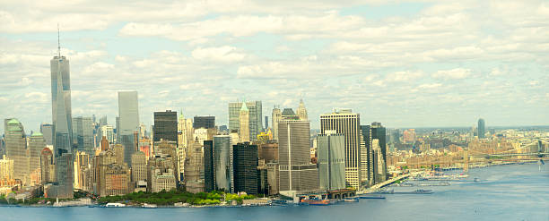 istock Downtown NY Skyline and Freedom Tower - New York 505583053