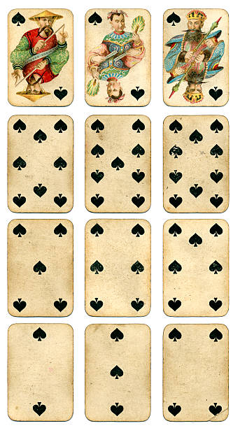istock Spades suit Four Continents playing cards by Dondorf 1900 505583277