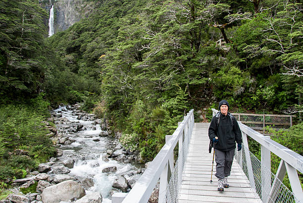 Devils Punchbowl Falls Arthurs Pass National Park New Zealand Waterfall