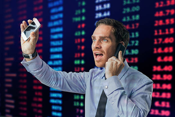istock Busy financial broker 505585703
