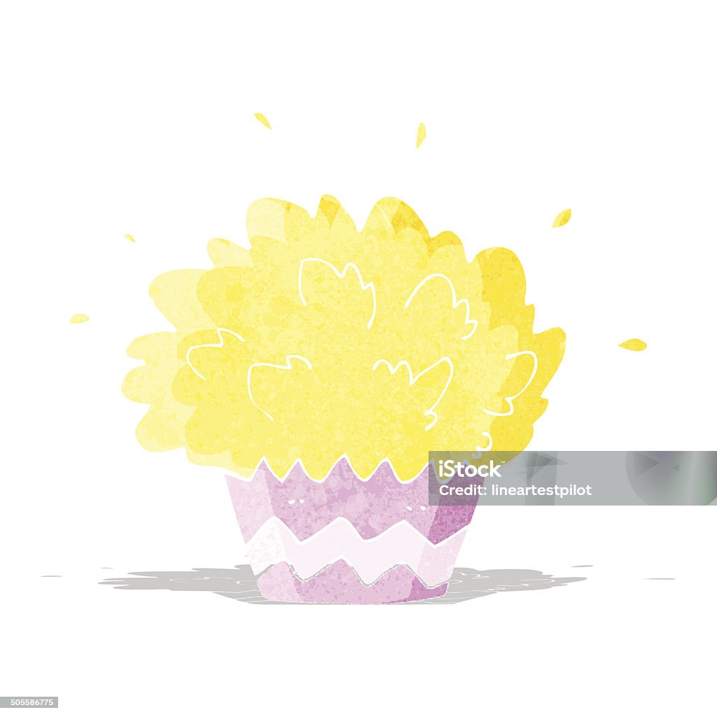 Cartoon Cake Exploding Cartoon Exploding Cupcake Stock Illustration - Download Image Now ...