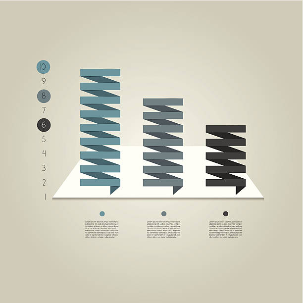 beispiel von business-flachen design-diagramm.   infografiken tabelle. - plan letter d abstract simplicity stock-grafiken, -clipart, -cartoons und -symbole