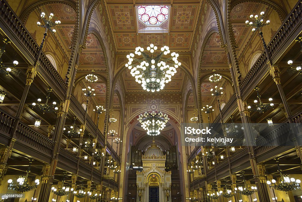 El gran sinagoga en Budapest - Foto de stock de Sinagoga libre de derechos