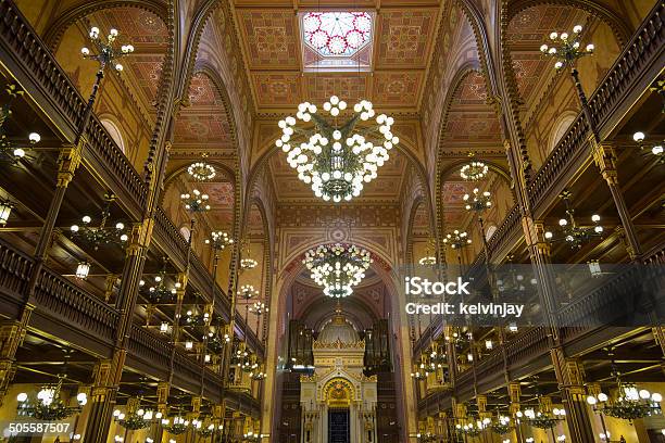 Grande Sinagoga Di Budapest - Fotografie stock e altre immagini di Sinagoga - Sinagoga, Budapest, Giudaismo