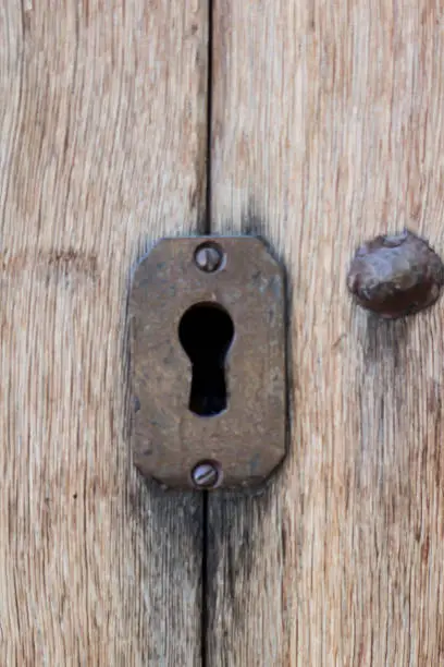 lock in old door