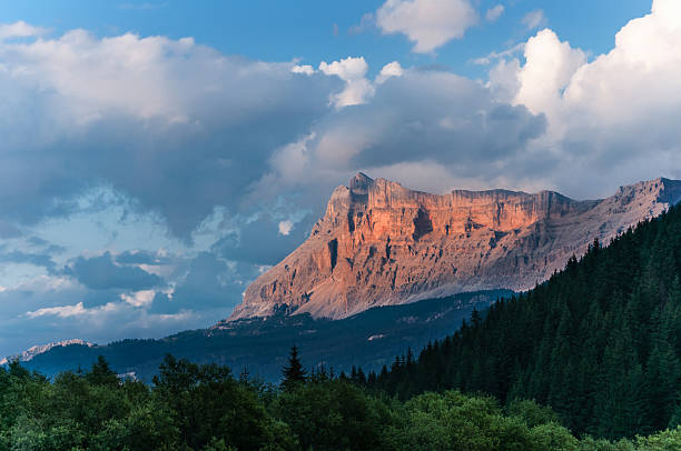 istock Late evening light over the Dolomite Alps, Italy. 505589475