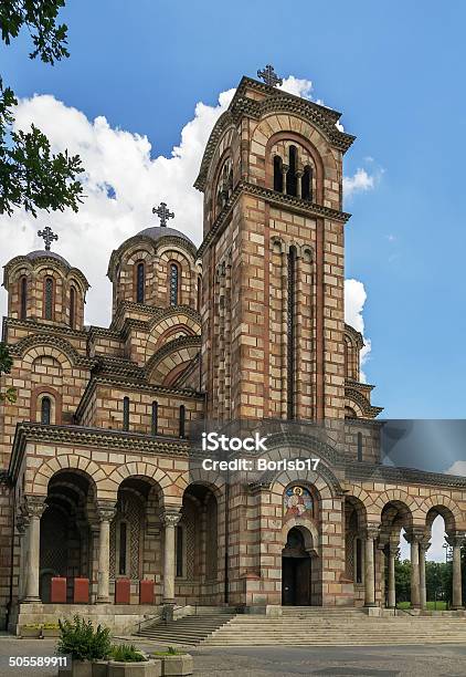 St Marks Church Belgrade Stock Photo - Download Image Now - Ancient, Architectural Dome, Architecture